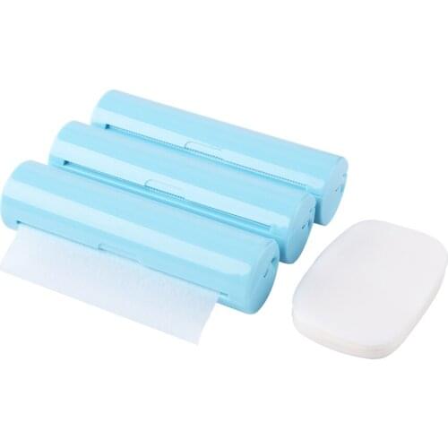 Disposable Travel Hand-washing Soap Paper Bath Fragrance Tube Set Mini Soap