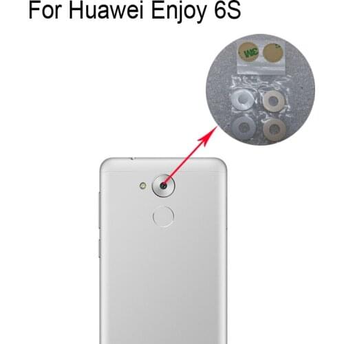 Original New For Huawei Enjoy 6S Rear Back Camera Glass Lens For Huawei Enjoy 6SRepair Spare Parts For Huawei Enjoy 6 S