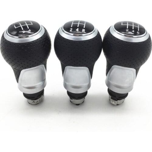 Car gear shift head is suitable for Volkswagen Audi S3 S4 A3 A4 A6 gear lever handball plating shift handball