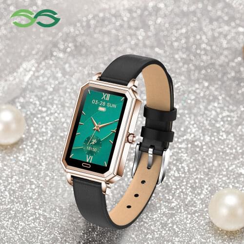 M juniu HT2 Women Smart Watch Fashion Wrist Watches Heart Rate Monitor Blood Pressure Remote Camera Bracelet Lady Smartwatch
