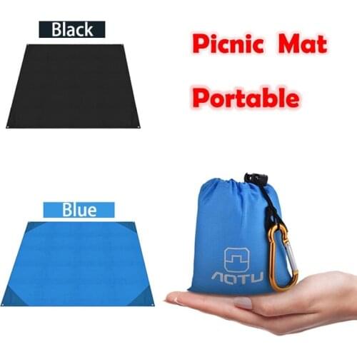 Outdoor Oxford Cloth Camping Rug Moistureproof Waterproof Picnic Folding Travel Beach Mat