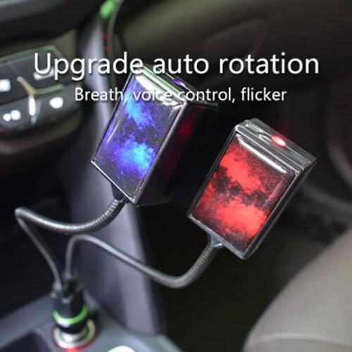 USB Car Interior Roof Atmosphere Starrry Sky Lamp LED Projector Star Night Light Car Lights Accessori
