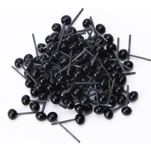 150Pair 2/3/4mm Plastic Safty Eyes For Needle Felting Bear Doll Puppet Crafts E65D
