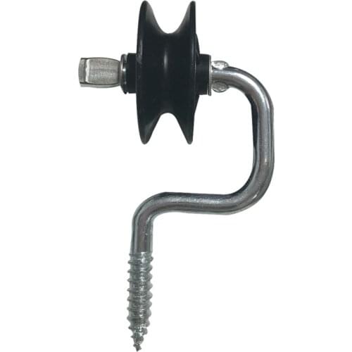 30pcs Electric Fence Insulator Screw-in Insulator Fence Ring Post bobbin Wood Post Corner Insulator PP Material Galvanized Steel