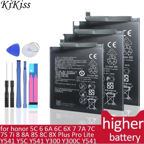 Battery For Huawei honor 5C 6 6A 6C 6X 7 7A 7C 7S 7i 8 8A 8S 8C 8X Plus Pro Lite Honor BeeY541 Y5C Y541 Y300 Y300C Y541 Y500
