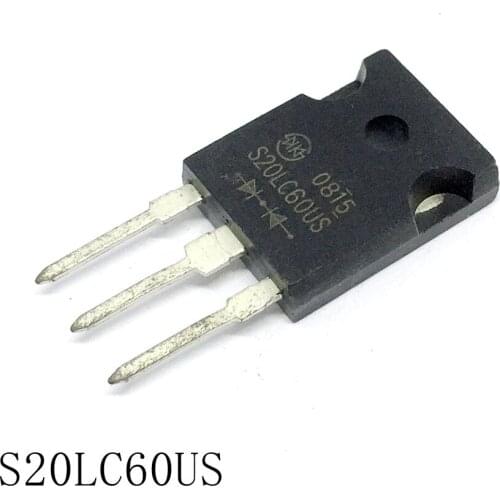 Fast Recovery Rectifiers S20LC60US TO-3P 20A/600V 10pcs/lots new in stock