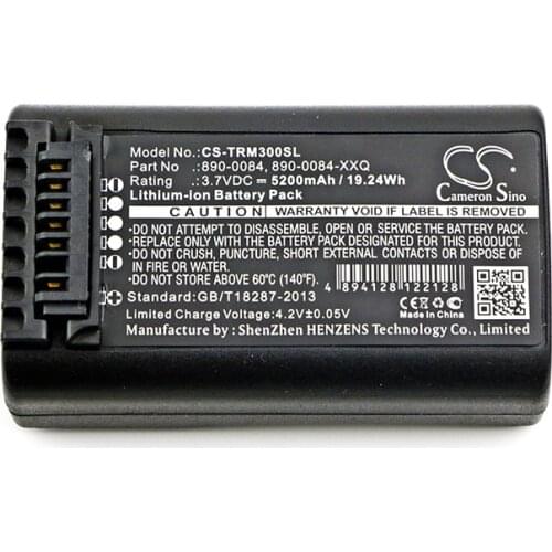 CameronSino for SPECTRA PRECISION Focus 6 Focus 8 for TRIMBLE ECL-FYN2HED-00 ECL-FYN2JAF-00 ECL-FYP2HED-00 53708-PRN battery