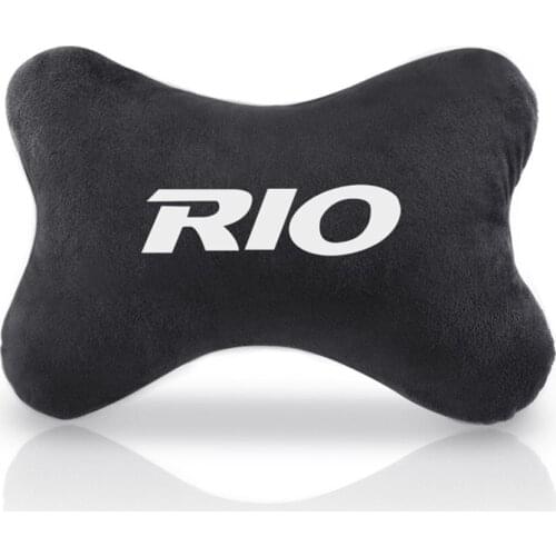 1pcs Car Headrest Cover Auto Seat Cover Head Neck Rest Pillow for KIA Rio K2 K3 K4 K5 KX3 KX5 QL Cerato Soul Forte Sportage