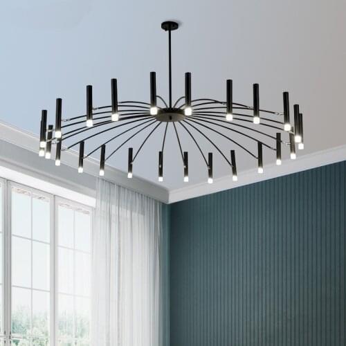 Design Art LED Chandeliers Living room Bedroom Restaurant LED Pendant Lamp Foyer Light Home Deco Hanging Light Fixture Luminaire