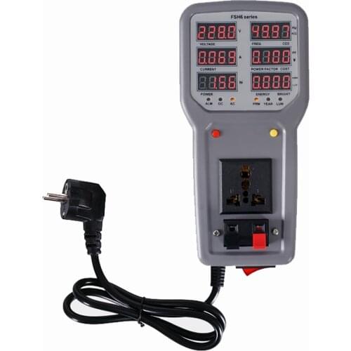 Photoelectric Parameter Tester Multifunction Illuminometer Power Tester Meter Dynamometer Y