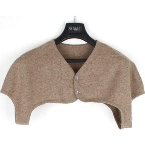 Cashmere shoulder pads pure cashmere air conditioning for cervical spine Shawl 100% cashmere Scarf pashmina men women Undyed