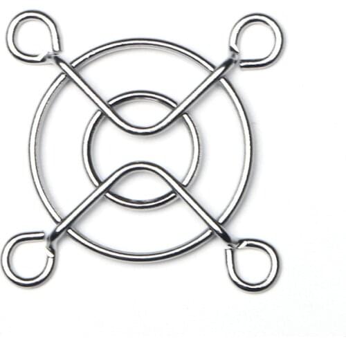 DuoWeiSi 3D Printer 4cm fan cover Metal fence cover fan protection grille Metal (iron) plating fan cover for 4cm fan