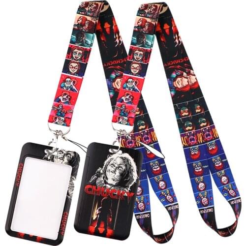 LT1055 Movie halloween Lanyard for Key lanyard Card ID Badge Holder Key Chain Key Holder Hang Rope Keyrings Accessories