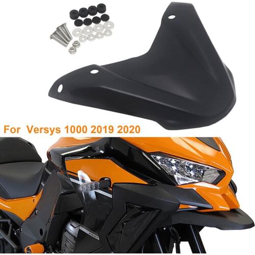 Motorcycle accessorie Front Fender Beak Extension Wheel Protector Cover For Kawasaki Versys 1000 VERSYS1000 2019 2020