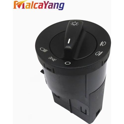 Cauto New Euro Headlight Headlamp Fog Lamp Knob Switch Control For VW Jetta 4 Golf 4 GTI Mk4 Bora Passat B5 B5.5 3BD 941 531