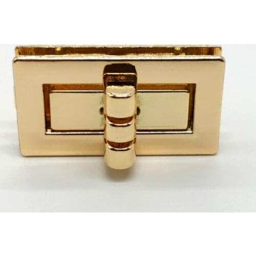 New Clasp Turn Lock Twist Locks Metal Hardware For Diy Handbag Bag Purse Accessories