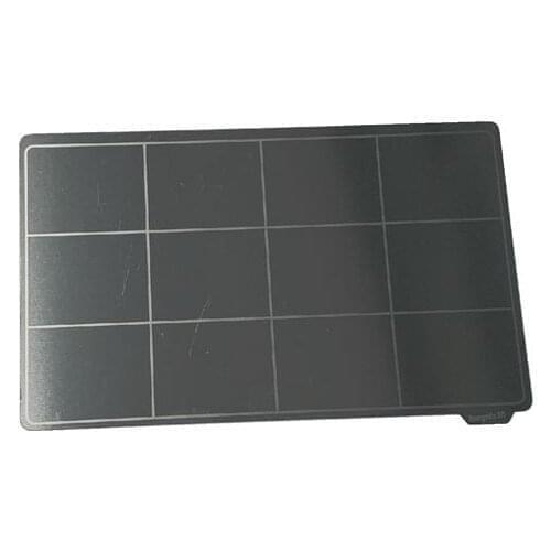 ENERGETIC New 135x75mm Flexible Build Bed For Resin Printers with Spring Steel Sheet Build Plate +Magnetic Base for Wanhao D7