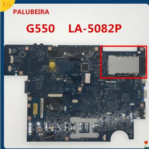PALUBEIRA LA-5082P for Lenovo G550 laptop motherboard KIWA7 LA-5082P (With SD card slot) selling well all over the world