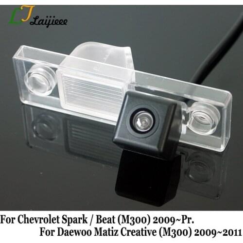 Car Parking Camera For Chevy Chevrolet Spark Beat M300 2009 2010 2011 2012 2013 2014 2015 2016 2017 2018 2019 / HD Night Vision Auto Reversing Camera For Daewoo Matiz Creative 2009 2010 2011