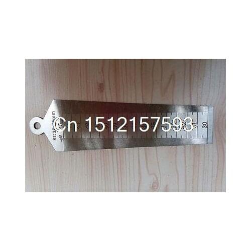 Welding Taper Gauge slot width, gap hole size gage 30 - 45 mm