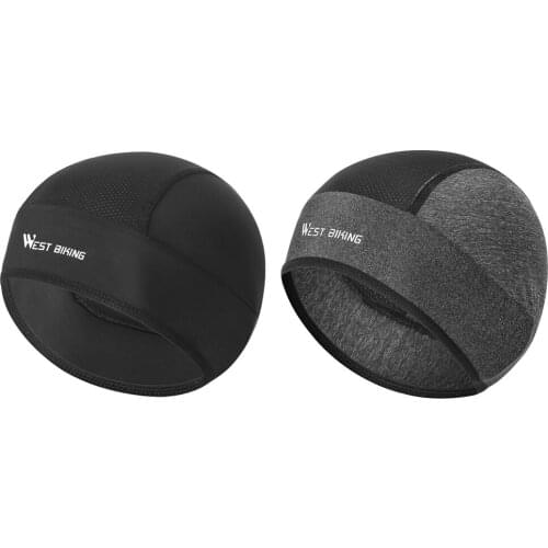 West Biking Women Men Cycling Skull Beanie Under Helmet Liner Sweatband Headband Head Scarf