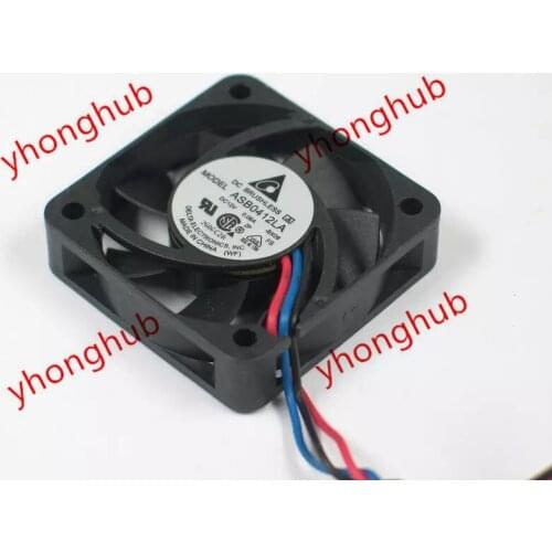 Detla Electronics ASB0412LA BX09 DC 12V 0.06A 40X40X15mm Server Cooling Fan