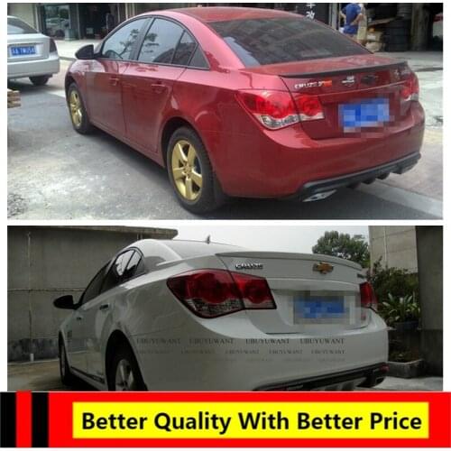 EPFBSQPFor Chevrolet Cruze Rear Spoiler Rear Bumper Diffuser Bumpers Protector For Cruze Body Kit Bumper 2009-2014