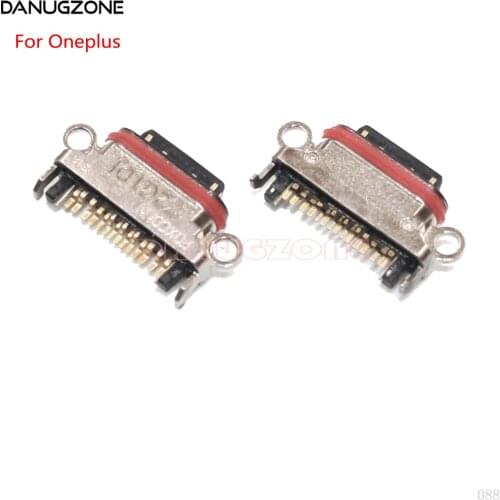 2PCS/Lot For OnePlus 5 A5000 5T 6 6T 1+5/5T 1+6/6T USB Charging Dock Charge Socket Port Jack Plug Connector