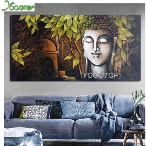 Zen Lord Buddha diy 5D Diamond Embroidery Cross Stitch Full Diamond Painting mosaic picture of rhinestones large Decor YY4487