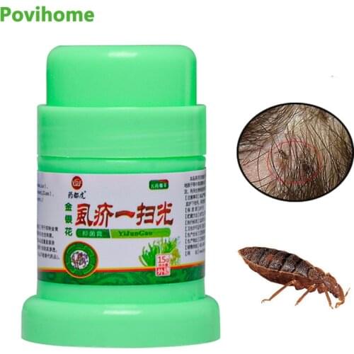 1Pcs Control Herbal Antibacterial Cream Kill Head Lice Psoriasis Eczema Dermatitis itching Ointment Pain Relief Oil Skin Care