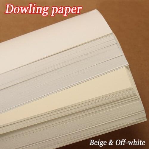 Beige Dowling Paper Printing Paper A3 A4 A5 Light Yellow Book Paper Contract Documents Special Color Laser Paper Eye Protection