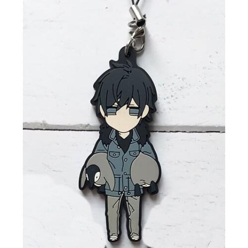 G4798 Ten Count Original Japanese anime Large Size 7.5 cm high rubber Silicone sweet smell mobile phone charms/key chain/strap
