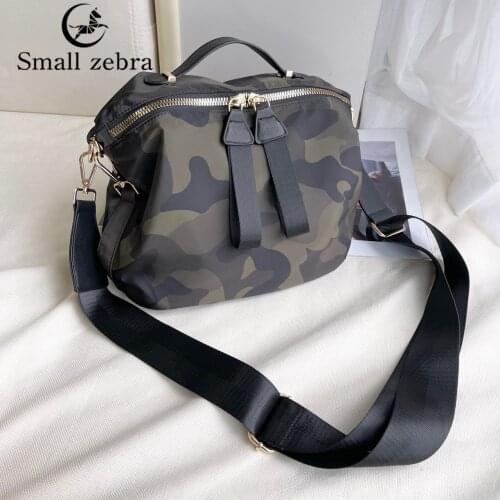 Camouflage Cross Body Bag Nylon Waterproof Womens Messenger Travel Bags Shoulder Bag Handbags with Multi-Pocket for Ladies 39 S