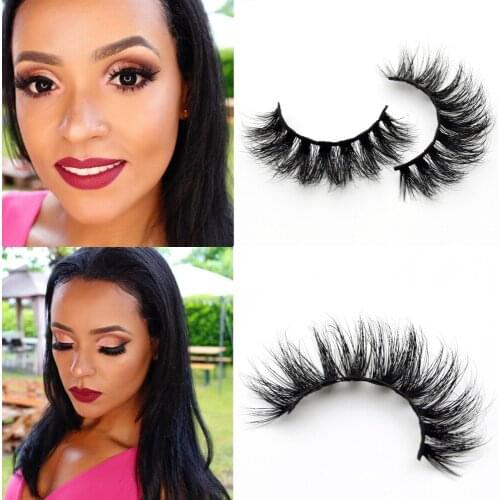 Visofree Mink Eyelashes 3D Mink Lashes Thick Handmade Full Strip Lashes Cruelty-free Mink Lashes 13 Style False Eyelashes Makeup