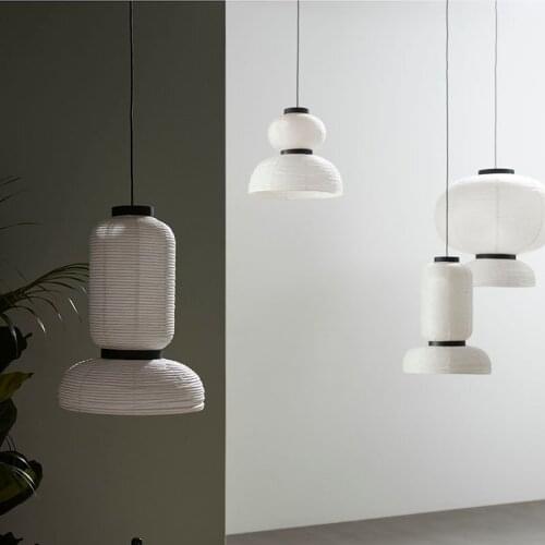 Japanese style net red restaurant living room homestay clubhouse rice paper lantern pendant lamp