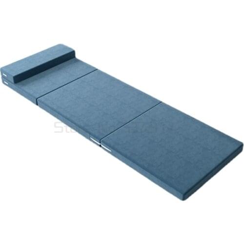 Simple folding mattress tatami single dormitory lunch break sponge mat office mat