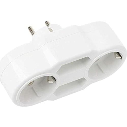 Russian Conversion Socket Russian Conversion Plug Portable Power Outlet Plug 1 To 4 Port Eu Type Conversion Power Adapter