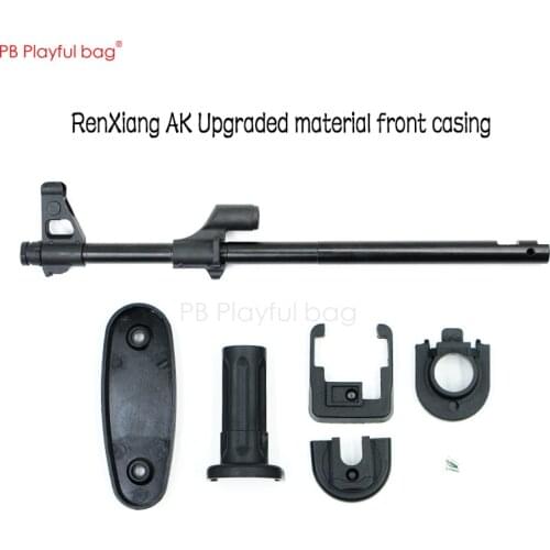 Outdoor sports toy Renxiang AK upgrade material sleeve front pipe outer pipe AK47 refit nylon water bullet gun accessories pd51
