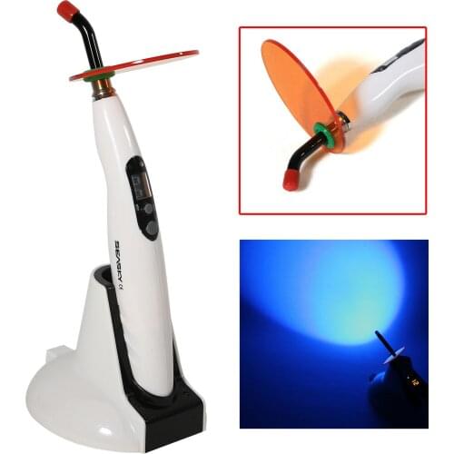 Dental LED 5W Curing Light Cure Lamp1400mW/cm² Four Working Modes LED-B Wireless Cordless Composite Resin Woodpecker Style