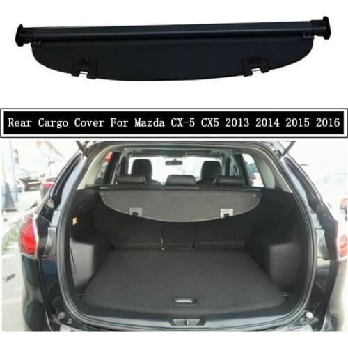 Rear Cargo Cover For Mazda CX-5 CX5 2013 2014 2015 2016 Partition Curtain Screen Shade Trunk Security Shield Auto Accessories