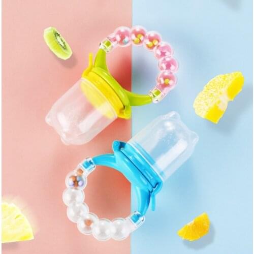 1Pcs Baby Food Feeder Pacifier Fresh Fruit Feeder Infant Teething Toy Nibbler Teether Pacifier Safe Silicone Pacifier for Baby