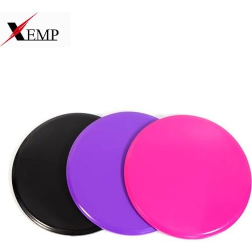 2PCS Gliding Discs Slider Fitness Disc Exercise Sliding Plate For Yoga Gym Abdominal Core Training Exercise Equipment