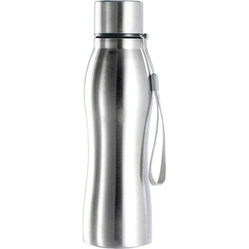 750ml Portable kettle Single Wall Stainless Steel Water Bottles Outdoor Sports Drink Cup