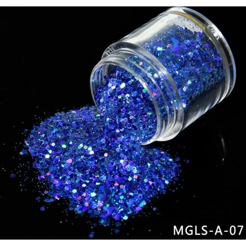Holographic Nail Glitter Flakes MIX SIZE Irregular Shape Laser Mirror Nail Sequins Tips For Nails Holographic Flakes Lt646