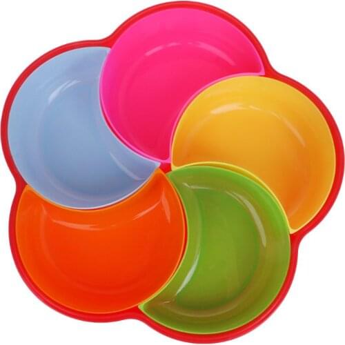 Multi-function Snack Plates Candy Box With Lid Home Large Capacity Fruits Nut Storage Dessert Tray Snack Dish