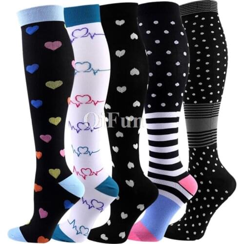 58 Styles New Compression Socks Tube For Running,Medical, Edema,Diabetes, Varicose Veins Socks Socks Men Women Compression Socks