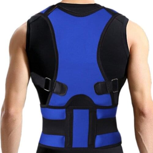 Upper Back Brace Support Spinal Column Belt Posture Corrector Lumbar Corset For Posture De Postura Back Belt Slouching Hunching