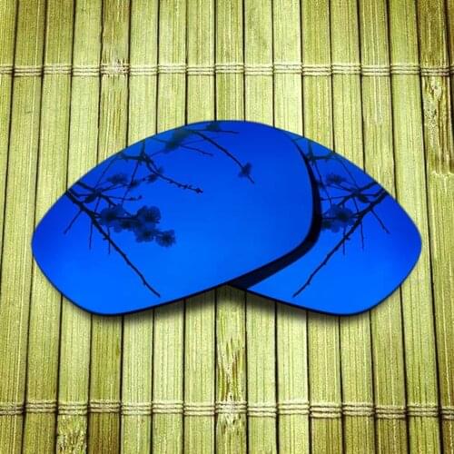 Polarized Replacement Lense For-Oakley Straight Jacket 2007 Sunglasses Frame True Color Mirrored Coating- Violet Color Available