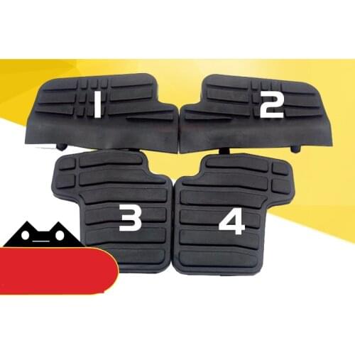 For DOOSAN DH60-7 DX DAEWOO walking pedal rubber cover pedal rubber shell foot pad excavator accessories