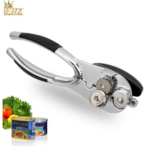 Manual Can Opener Powdered Milk Cans Opener Safe Cut Can Open Handheld Comfortable Grip Blades Easily Open Cans for Smooth Edge